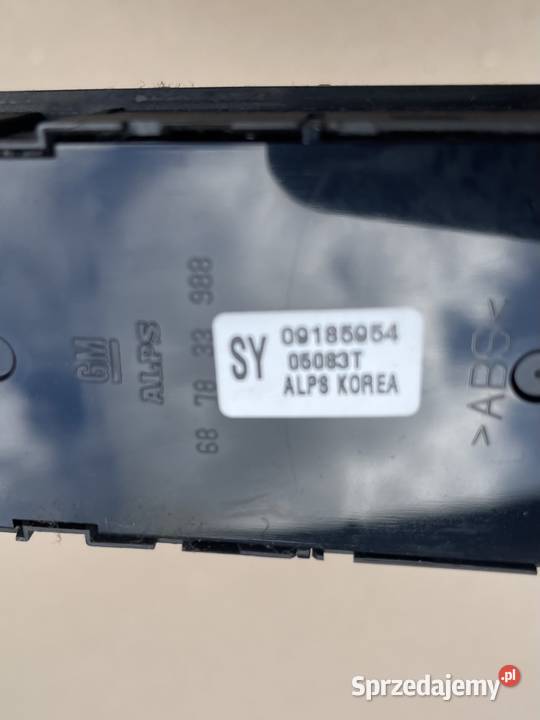 09185954 panel przełącznik szyb Opel Vectra c Szczecin