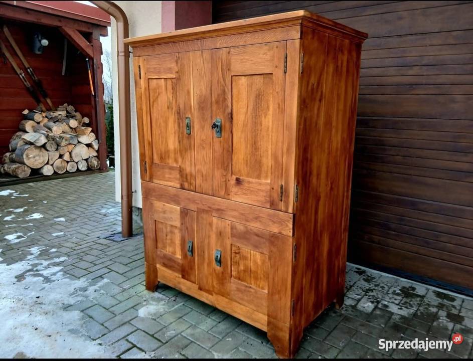 Szafa Bieliźniarka Komoda Wiejska Drewniana Kamienna Góra