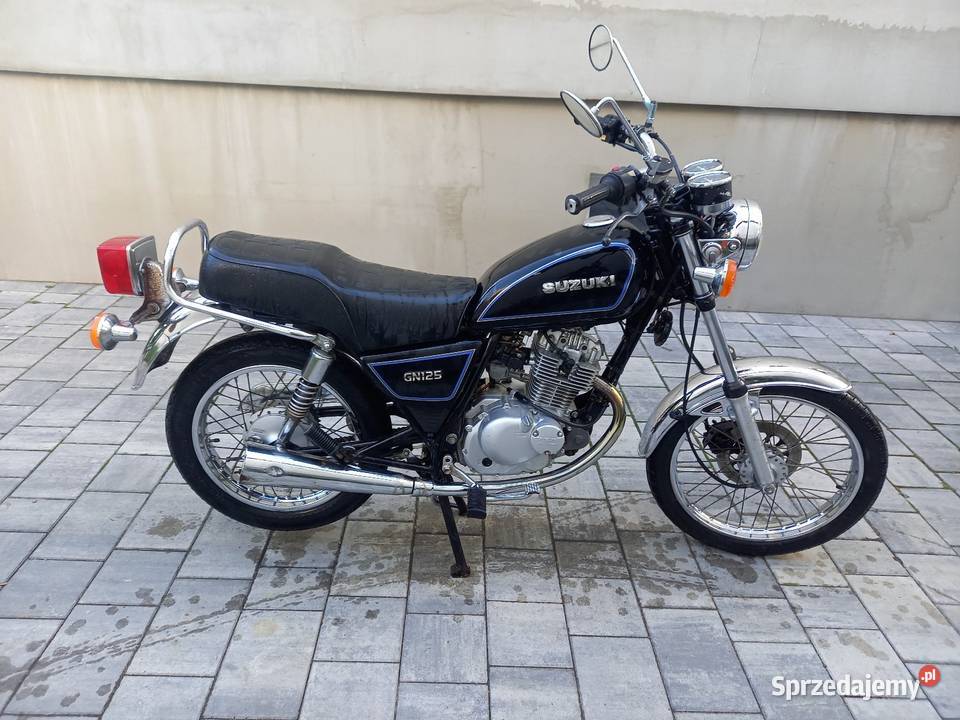 Suzuki gn 125 cześć silnik
