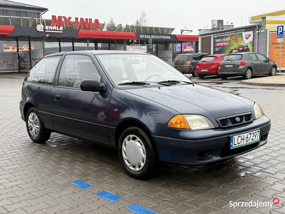 Subaru Justy 4WD 13 68 1996r 4x4 Nowe Opony Nowy Chełm