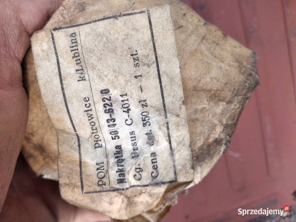 nakrętka zwrotnicy c4011 zetor 50 43 6220 Toruń