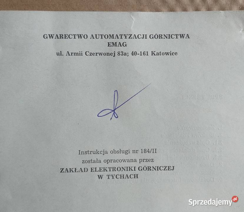 przekaźnik ziemnozwarciowy typ UPZ 12MB Dąbrowa Górnicza