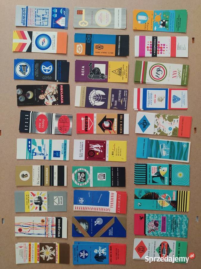 Polskie etykiety zapałczane KSIĄŻECZKOWE