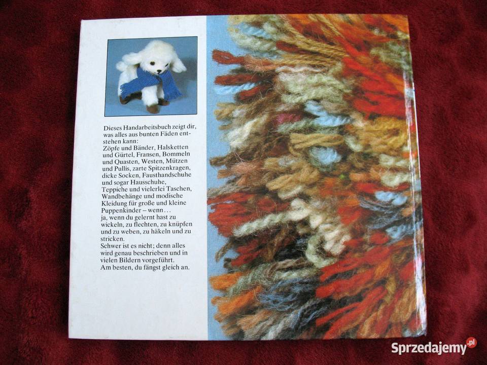 Aus bunten Fden das Handarbeitsbuch fr twarda mazowieckie Siedlce sprzedam