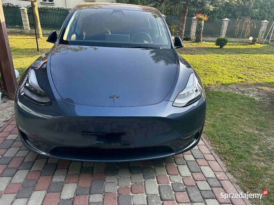 Tesla Y LONG RANGE DUAL MOTOR nieuszkodzony podkarpackie Rzeszów