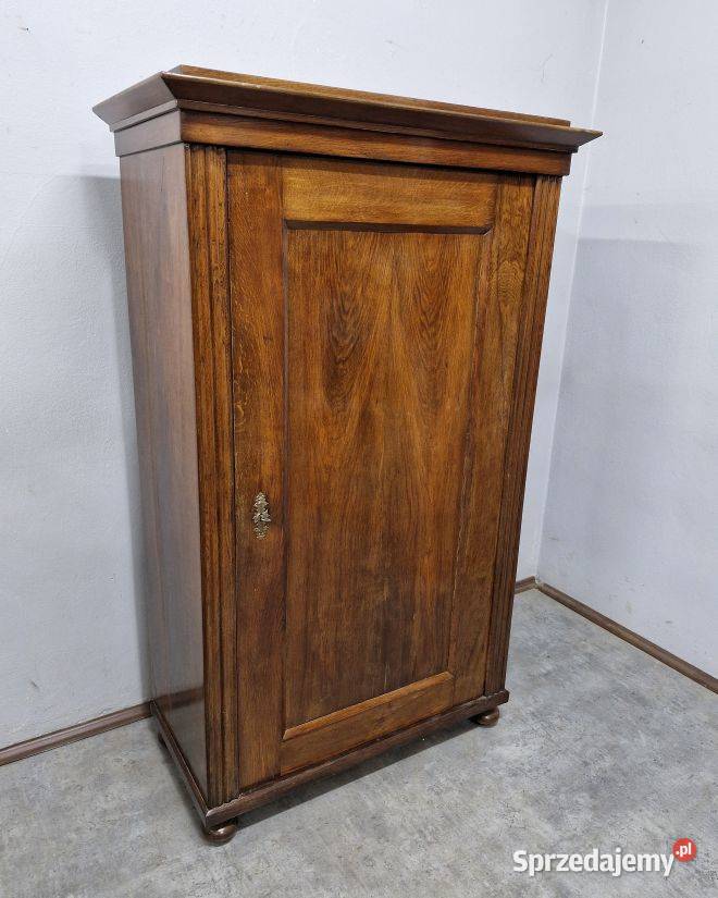 Wyjątkowa Dębowa Szafa Biedermeier 9 AntykiMarki mazowieckie Marki