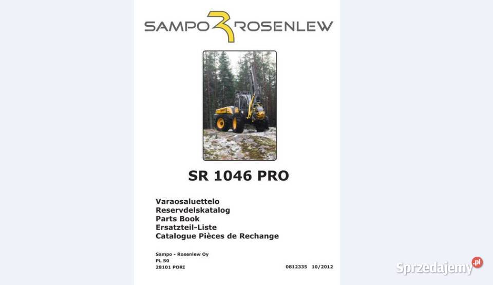 SAMPO SR1046 PRO katalog części motoryzacja, transport Kielce
