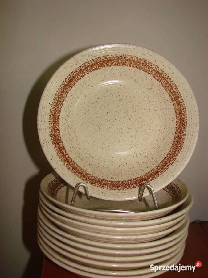 Churchill England Komespun Cottage talerz Pruszcz Gdański