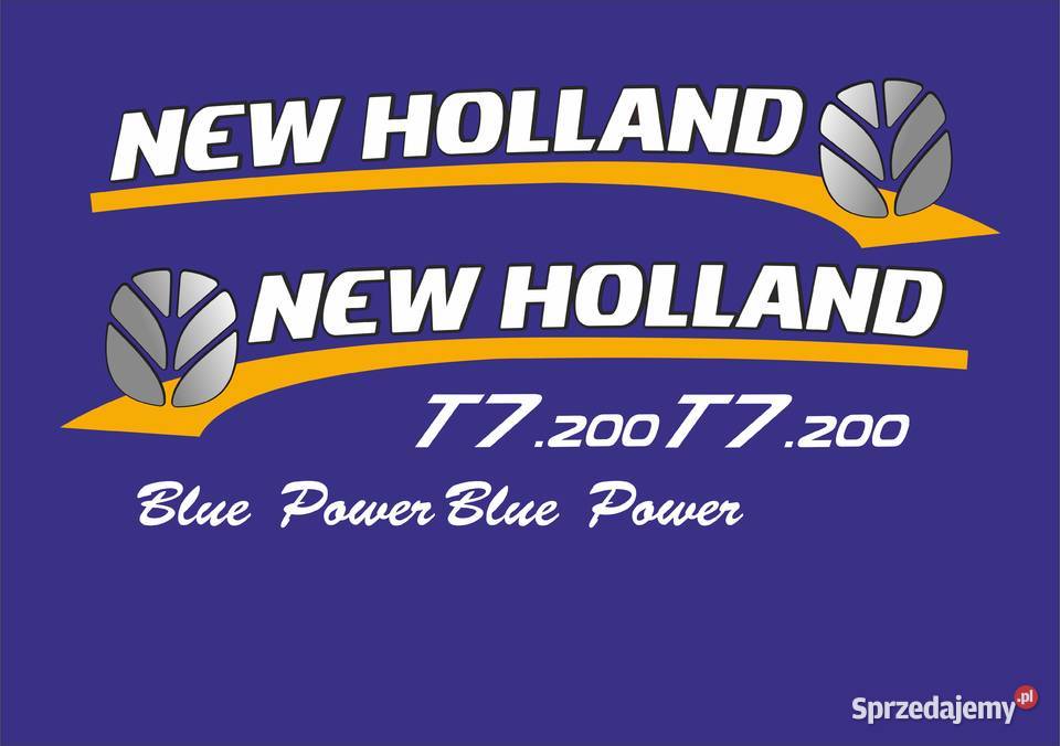 Naklejki Holland T7200 zamienniki super mocne Bydgoszcz