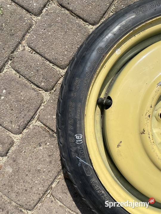 Koło dojazdowe dojazdówka 5x1143 r15 Płock