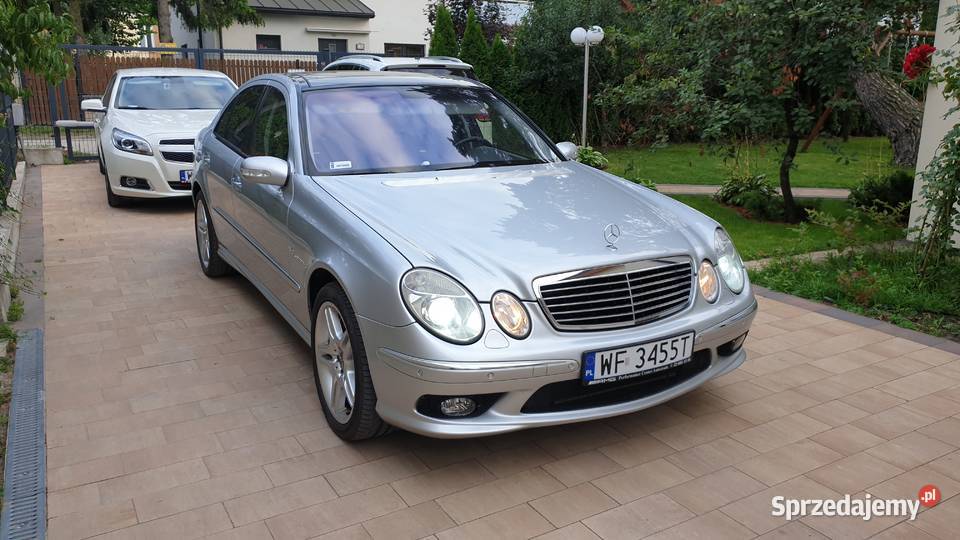 Mercedes E 55 AMG 2002 V8 Kompressor 476 5439cm3 Otwock