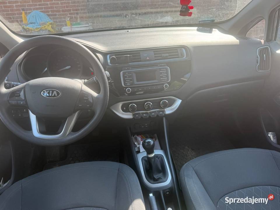 Kia Rio 2015 113 przebiegu GAZ Salon Pierwszy centralny zamek Lublin