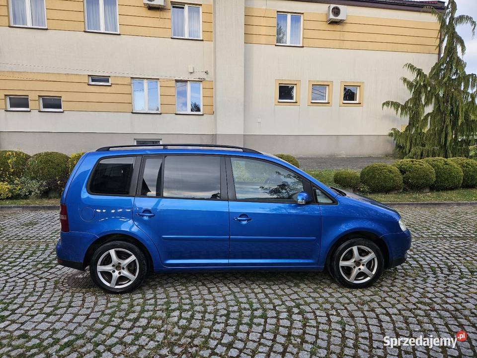 VW Touran 2003r 19Tdi Klimatronik Alufelgi 7osób