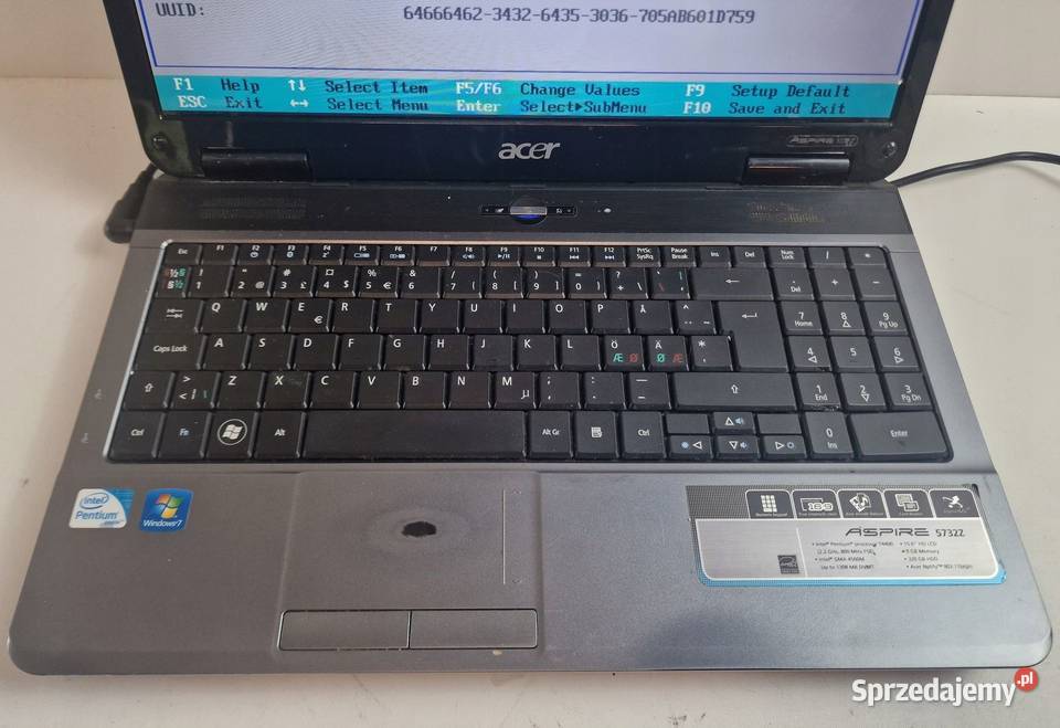 Acer Aspire 5732Z mazowieckie Warszawa