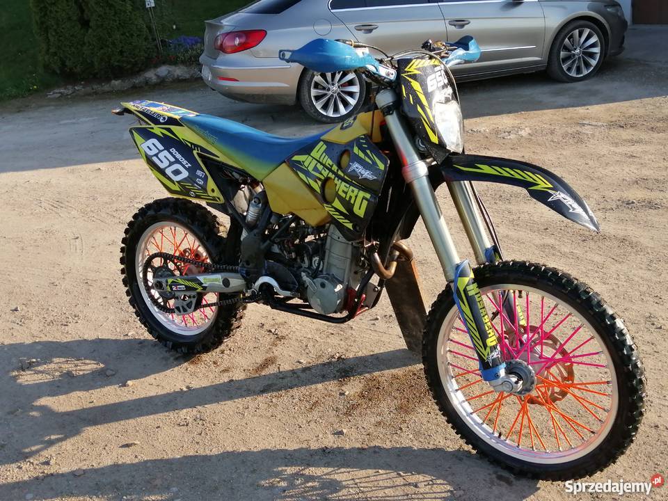 Cross Enduro Husaberg Fe 650 moc 80 kupiony w Polsce Gdów