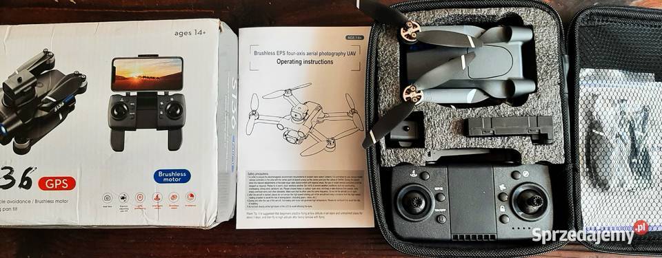 DRON EPS UAV S 136 4K Full HD Idealnie Nowy Katowice