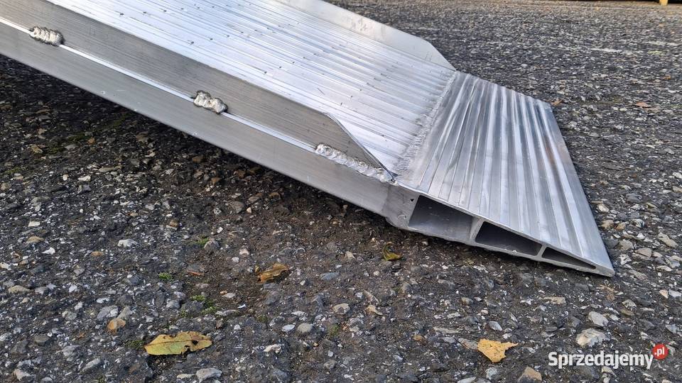 Rampa Aluminiowa 215 x 80 Panelowa Ranty Najazd Proszowice