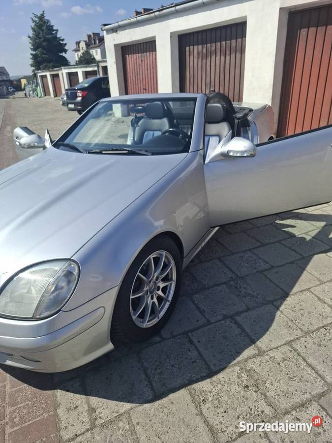 Mercedes slk r170 163 kabriolet srebrny Zamość sprzedam
