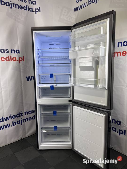 Lodówka Samsung RB34C635EBN Funkcje AI Pełny No mazowieckie Warszawa