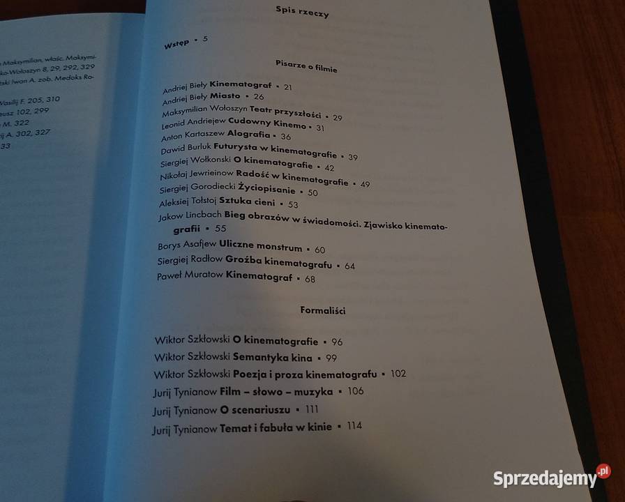 Cudowny Kinemo rosyjska myśl filmowa Tadeusz sztuka, kultura i etnologia Gdańsk