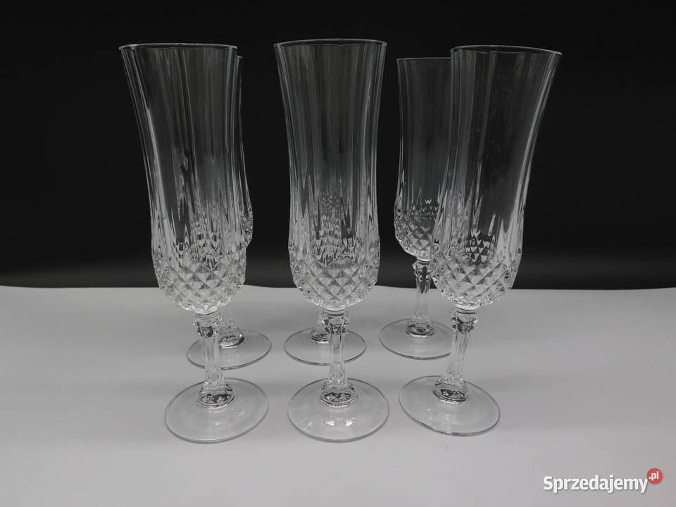 Kryształowe Kieliszki do Szampana Flet Cristal Raszków sprzedam