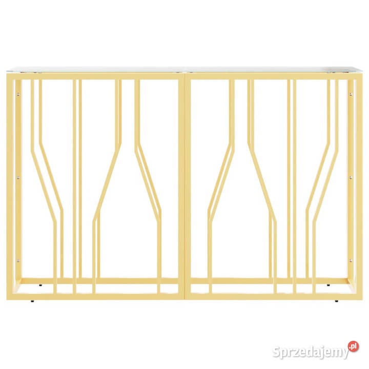 Stolik konsolowy 110x30x70 stal nierdzewna i Meble mazowieckie