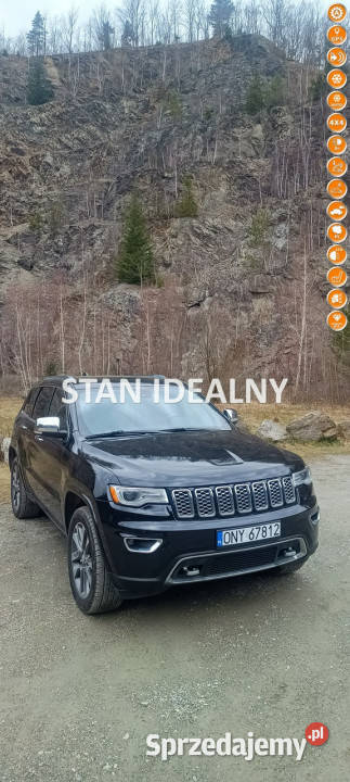 Jeep Grand Cherokee 2018r OVERLAND 36 benzyna