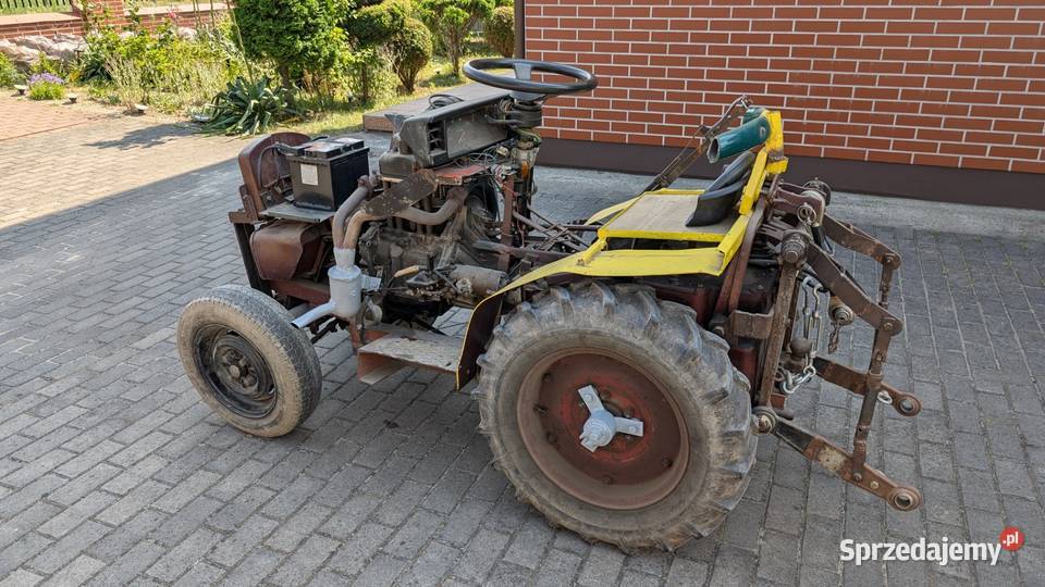 Traktorek SAM Silnik 126p 24 skrzynia Dzik 21 łódzkie Kolonia Byczyna