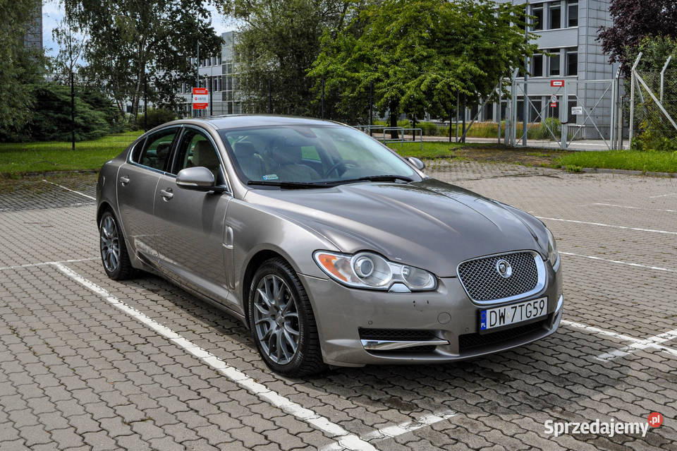 Jaguar XF 30d Automat Skóry 198 2011r automatyczna Wrocław