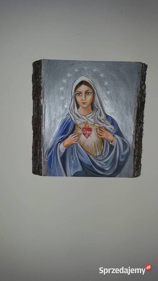 Obraz ręcznie malowane Komunia chrzest
