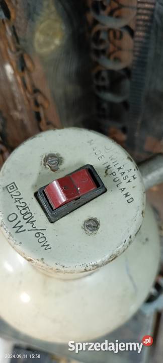 Stara lampa warsztatowa Sosnowiec