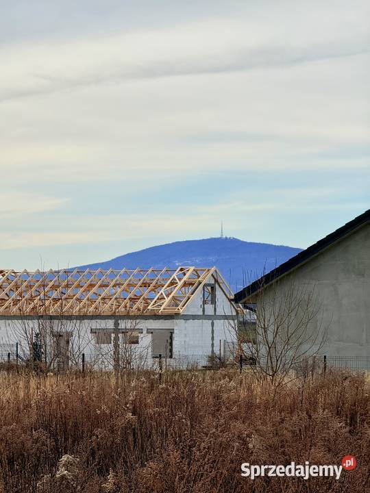 2 działki 920m2 Pełne Media Kanalizacja Malinowa 245zł/m2 Jordanów Śląski sprzedam