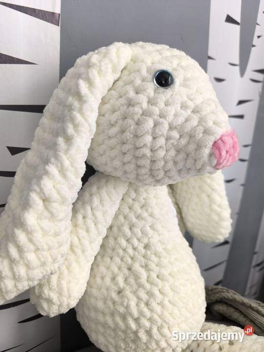 Snuggle Króliczek biały 50 przytulanka miękka mazowieckie Parzniew