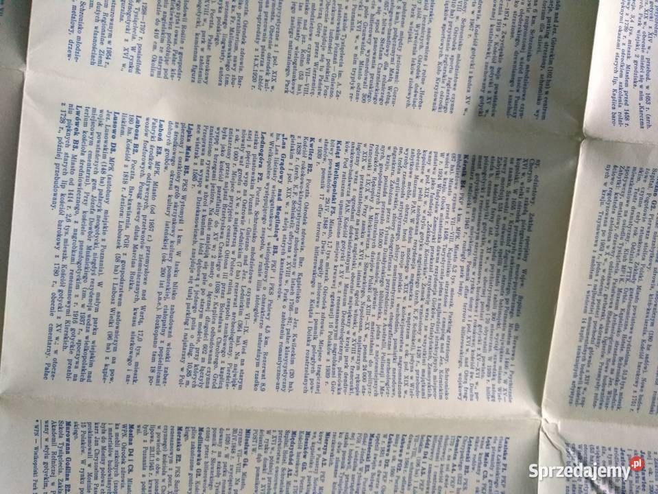 Mapa Poznania 1973 Antykwariat Wrocław