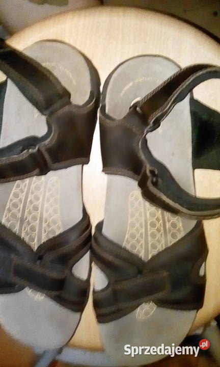 Męskie skórzane sandały CLARKS Active Air 46 dolnośląskie Zebrzydowa