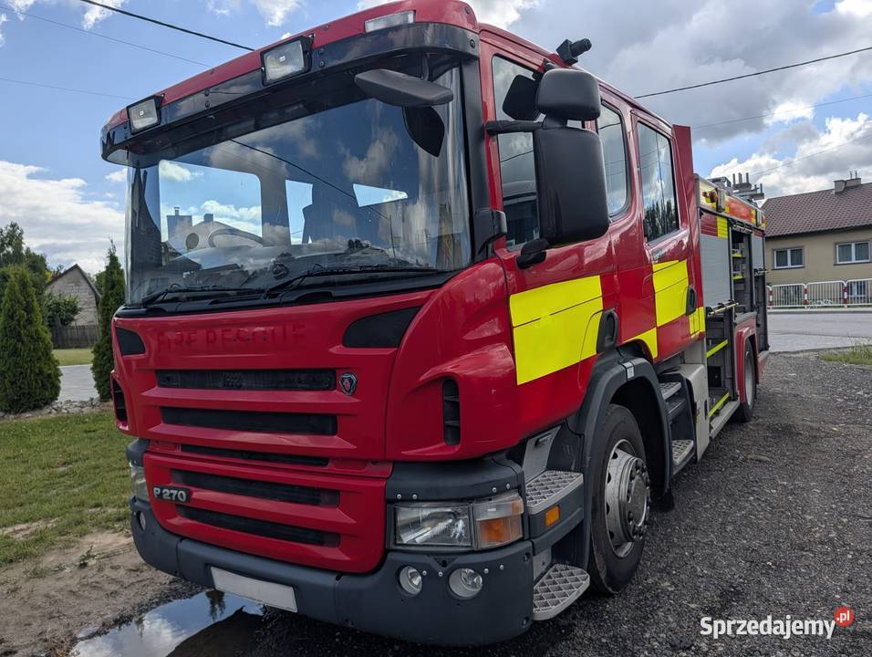 Scania P270 STRAŻ POŻARNA 270KM Ropczyce