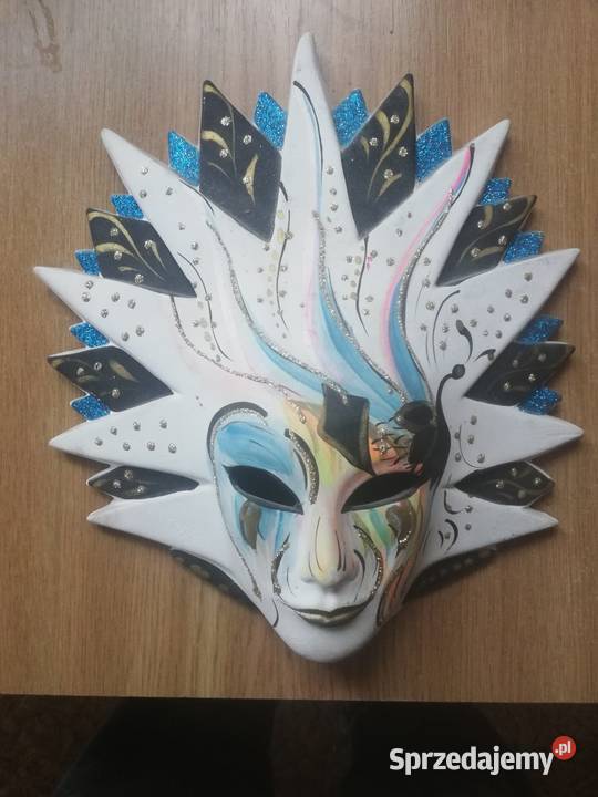 Porcelana maska na ścianę Warszawa