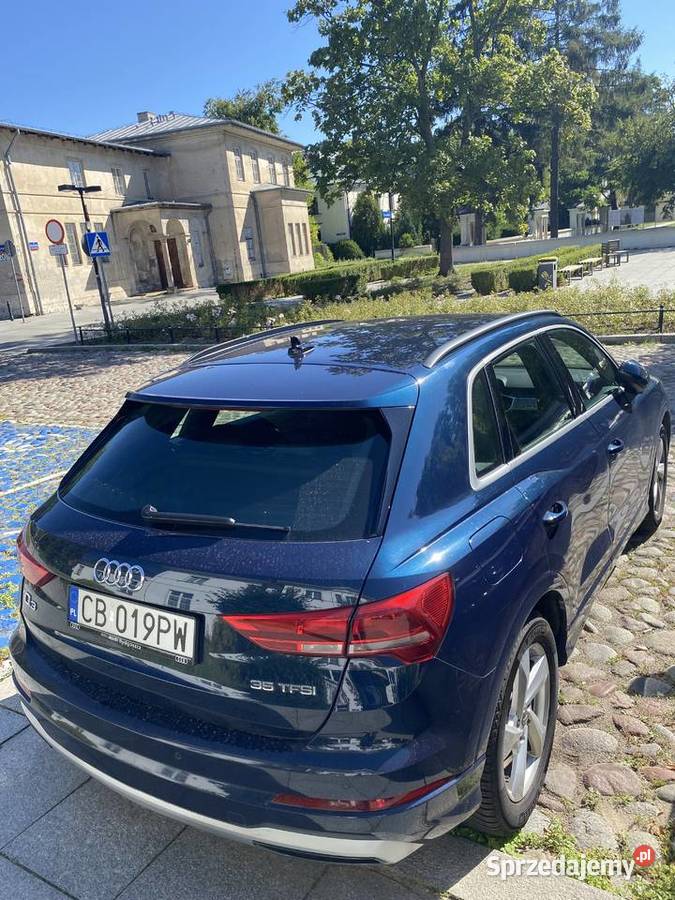 Audi Q3 15 benzyna automat bezwypadkowy Rok produkcji 2019 Warszawa