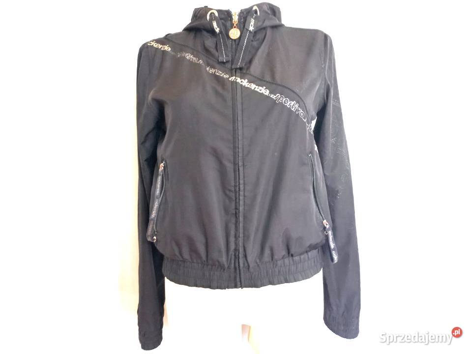 Kurtka czarna Dwustronna letnia Damska r 3638 Kurtki i płaszcze Białystok