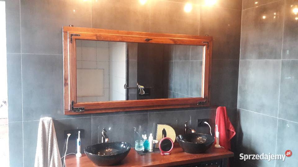 Wyjątkowe Lustro industrialneLoft Pozostałe Warszawa