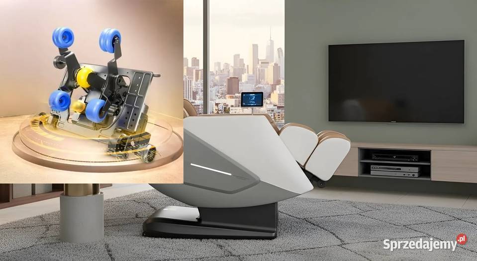 Fotel masujący PW540 kamienie nefrytowe Zero Kępno sprzedam