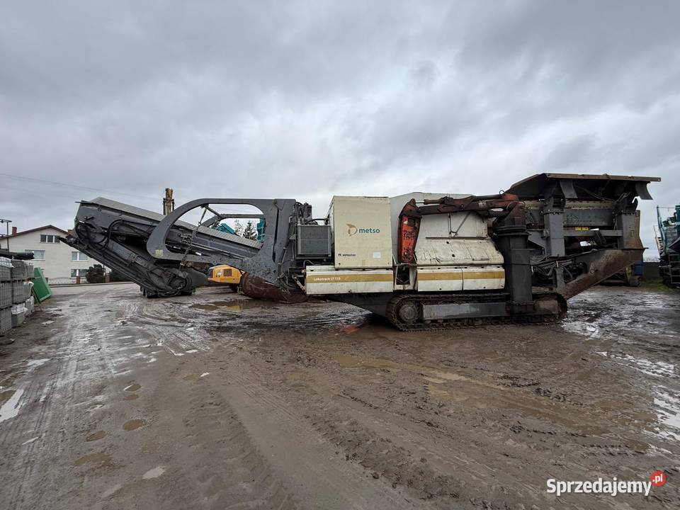 Metso LT110 Mobilna kruszarka szczękowa 72t Wlot pełny VAT Kołodziejewo sprzedam
