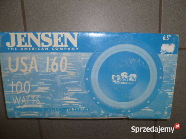 Głośniki samochodowe Jensen małopolskie Kraków sprzedam