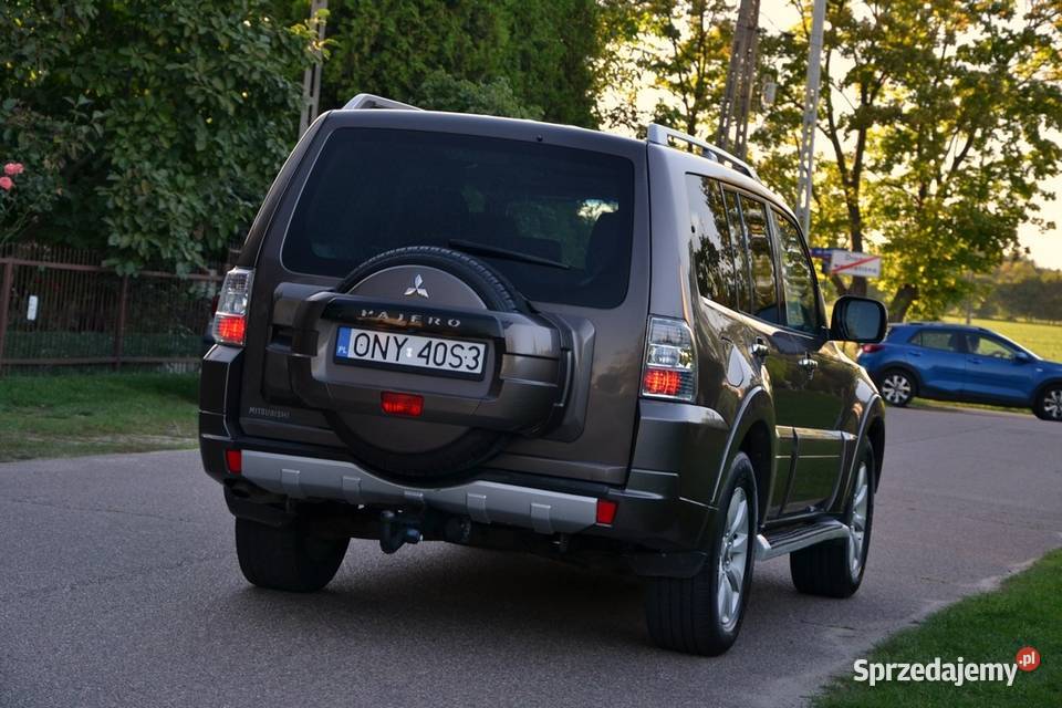 Pajero SALON 4X4 Automat Navi Tempomat centralny zamek mazowieckie Płock