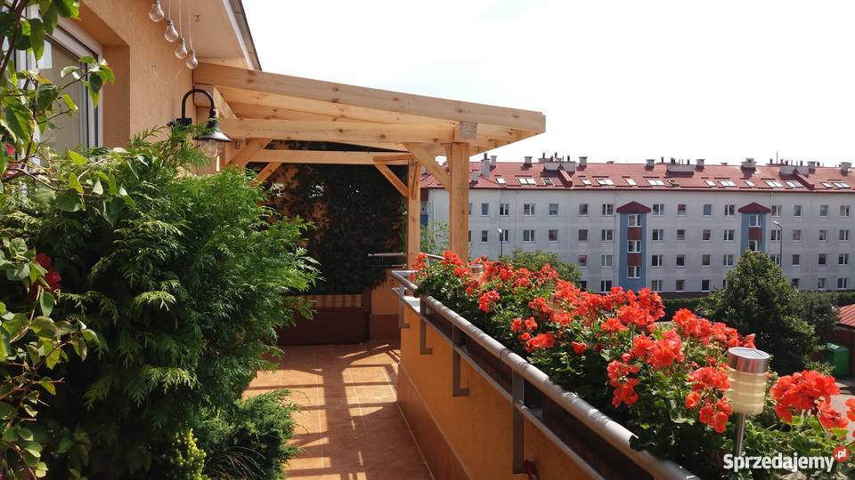 Taras Biały Zadaszenie Tarasu Wiata Garaż Lublin