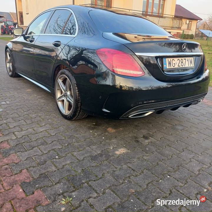 MercedesBenz Klasa C 220 d 9GTRONIC AMG Line mazowieckie Maciejowice