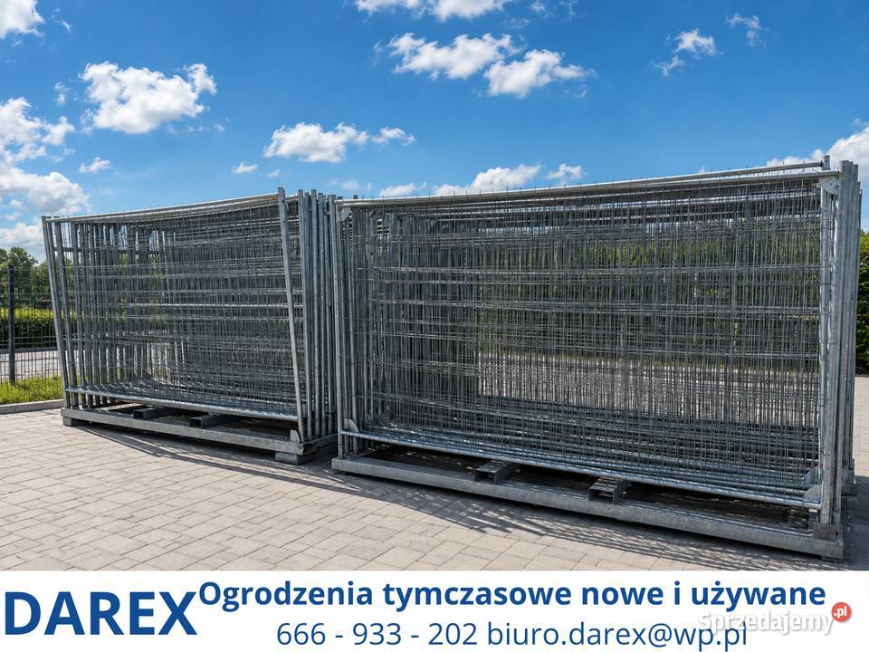 Ogrodzenia tymczasowe ażurowe przęsło panel Katowice