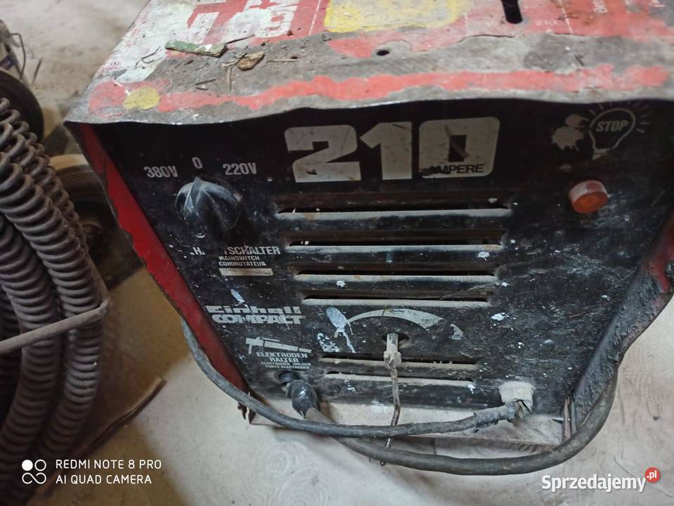 Spawarka EINHELL 210 220V 210A 11KVA 50Hz małopolskie Trzebinia