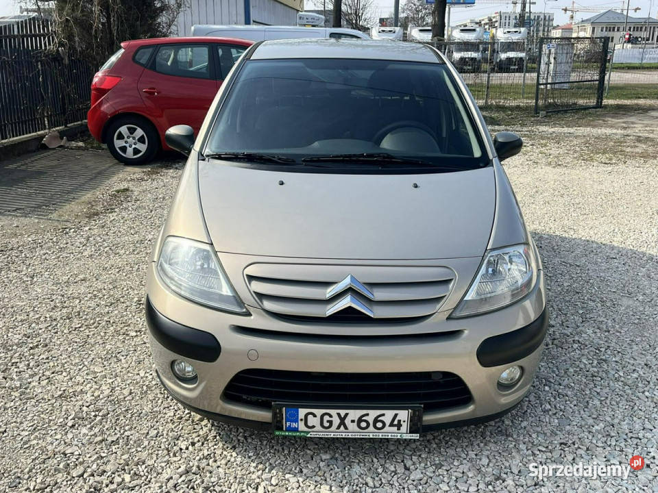 Citroen C3 GWARANCJA manual 14 benzyna zadbany klimatyzacja Warszawa
