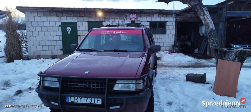 Opel Frontera 24 BG możliwa zamiana Chełm